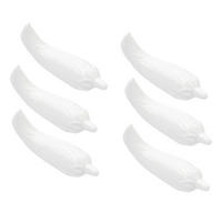 BESTECKABLAGE 2er Set "Poggiaposate Peperoncino" Fattoria 7 x 3 cm - Weiß, Keramik (2/3/7cm)