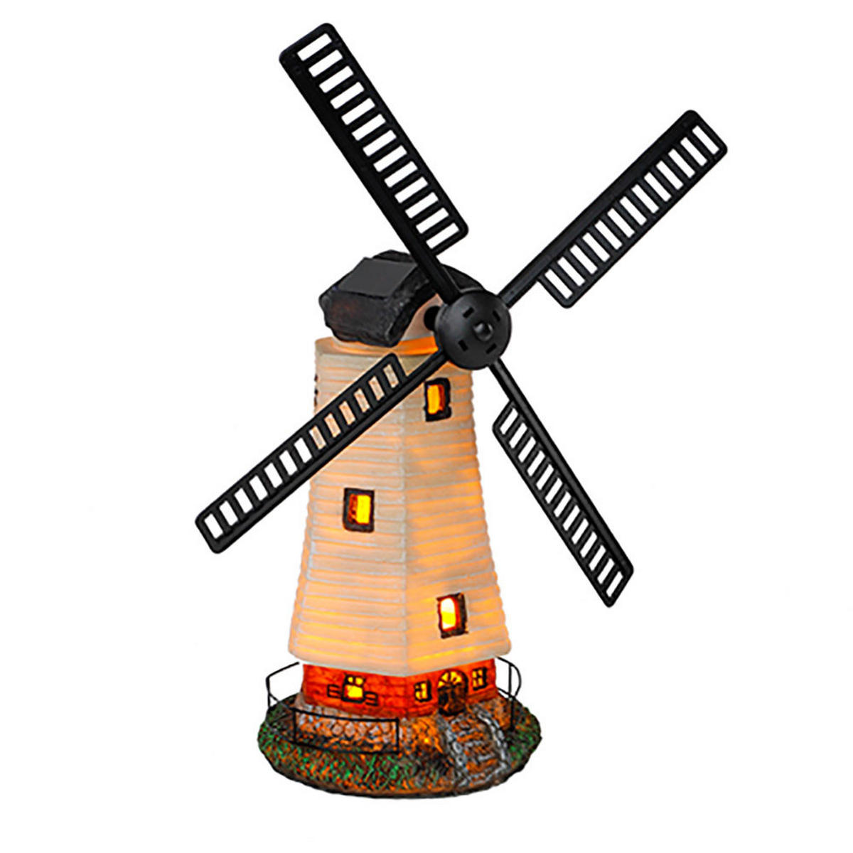 LED AUSSENLEUCHTE Solarleuchte Bunt Kunststoff 2er Set - Multicolor, Kunststoff (19/42/51cm)