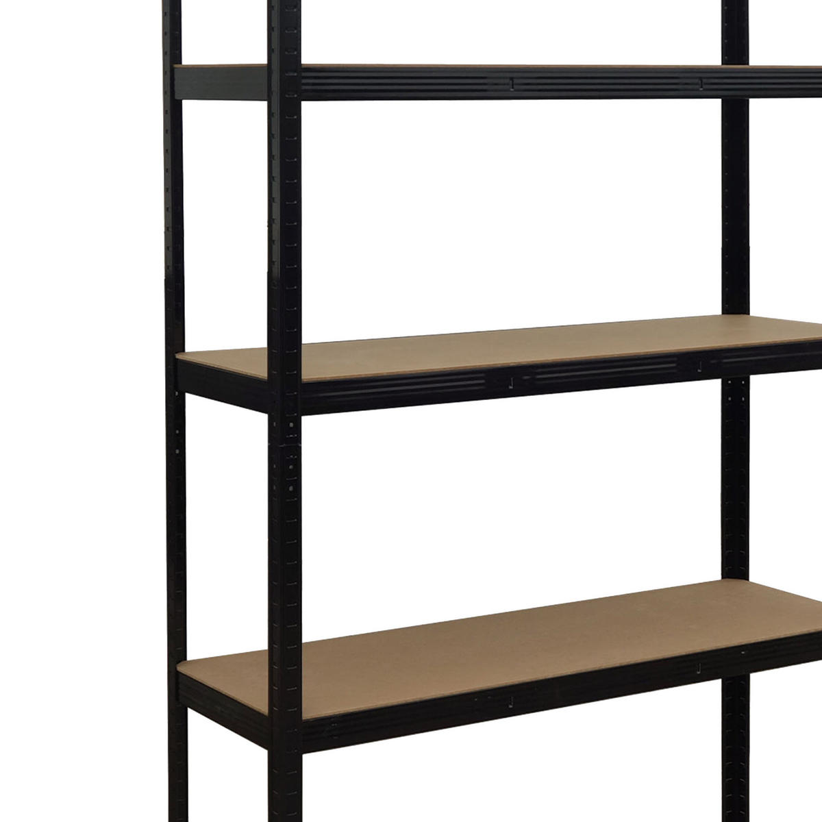 SCHWERLASTREGAL - Multicolor, Holzwerkstoff/Kunststoff (120/200/60cm) - Relaxdays