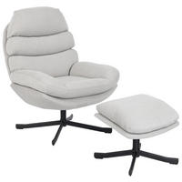 SESSEL Creme 93.0/78.0/100.0cm - Creme, Textil (78/100/93cm)