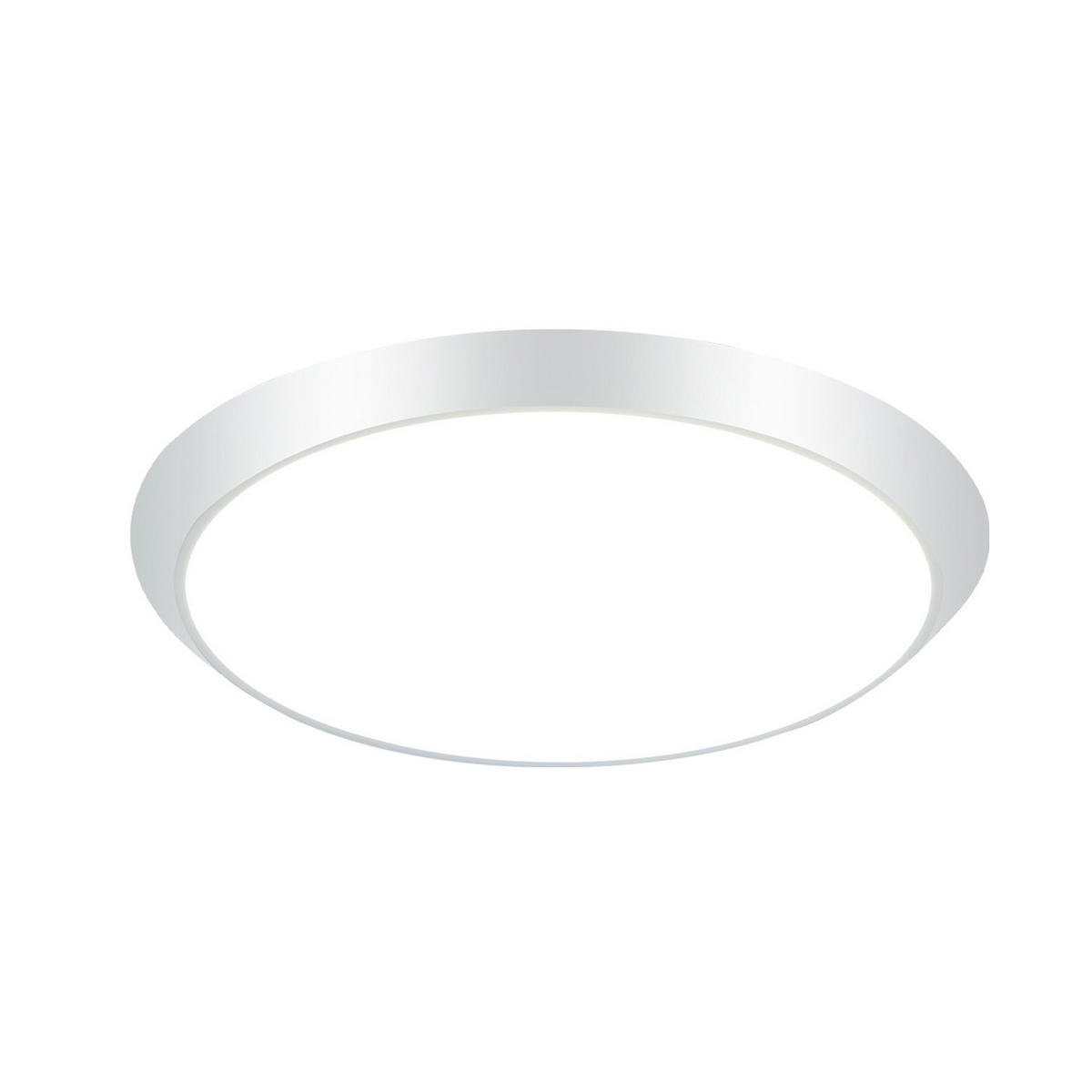 LED-DECKENLEUCHTE Frisbee 30 cm - Weiß, Kunststoff (30/30/4cm) - Nettlife