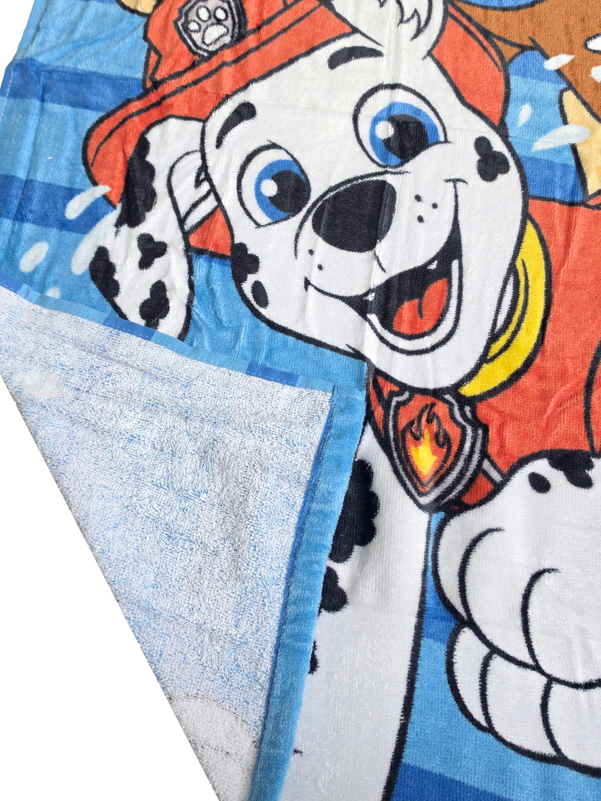 STRANDTUCH Paw Patrol Chase & Marshall Blau 120 x 60 cm - Blau, Textil (120/60cm) - Paw Patrol