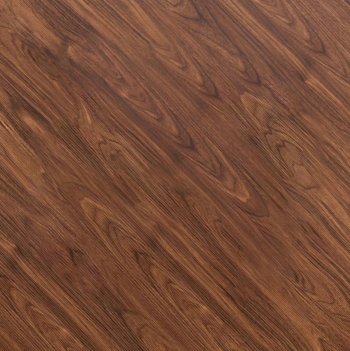 ESSTISCH 100 cm Braun/Schwarz aus Glas, Metall und MDF mit Glasintarsie - Braun, Holzwerkstoff (100/100/76cm) - OKMYHOME