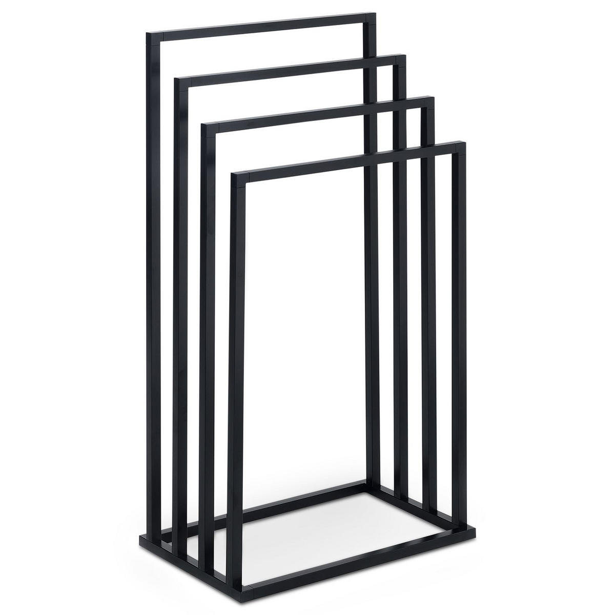 HANDTUCHHALTER SENZA - Schwarz, Metall (45/91/29cm) - IDIMEX