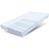 KALTSCHAUMMATRATZE Pearlmax H4 20 cm - Weiß, Textil (90/200cm) - FDM
