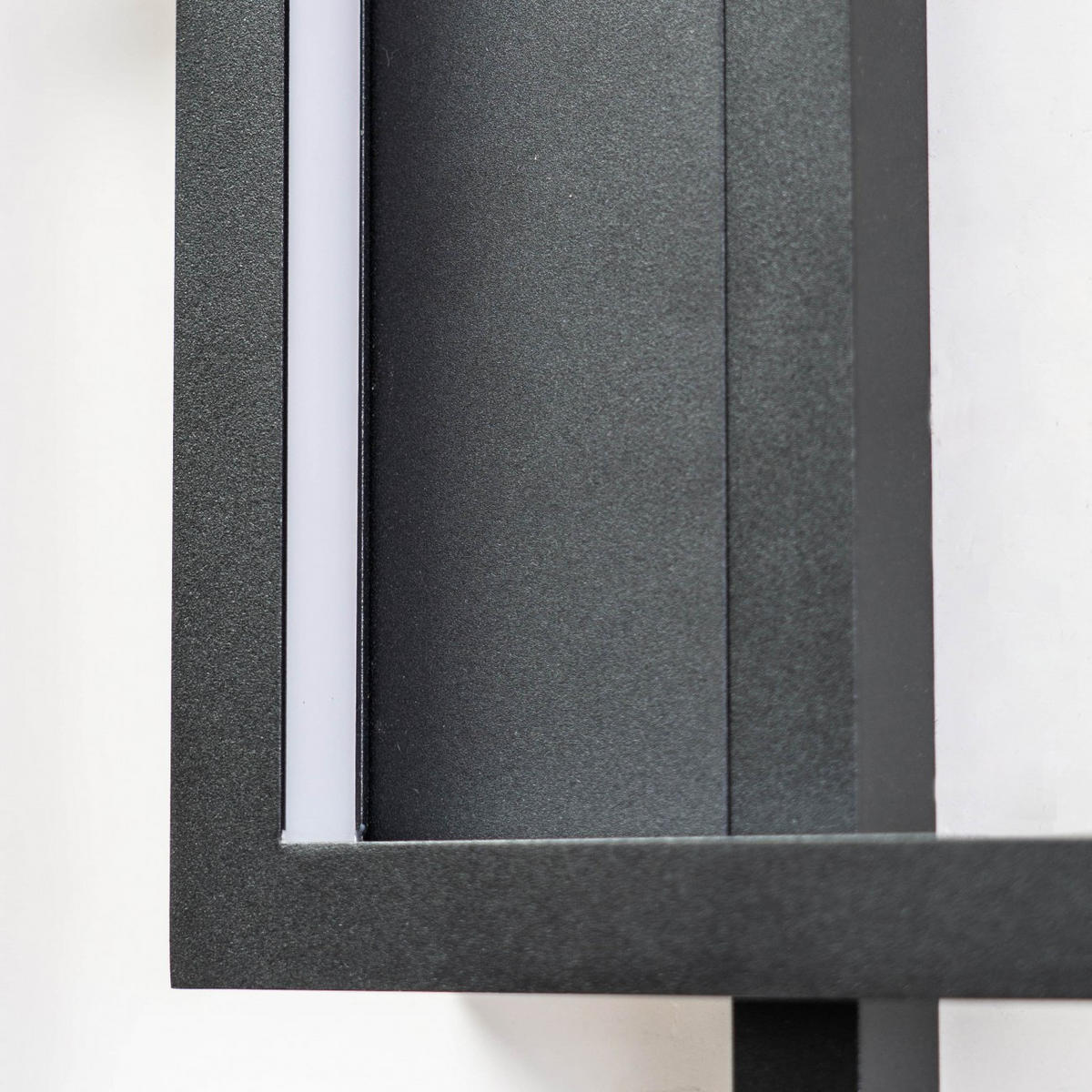 WANDLEUCHTE TAAVI, Schwarz, 43cm - Schwarz, Metall (4/43/33cm) - KOSILUM