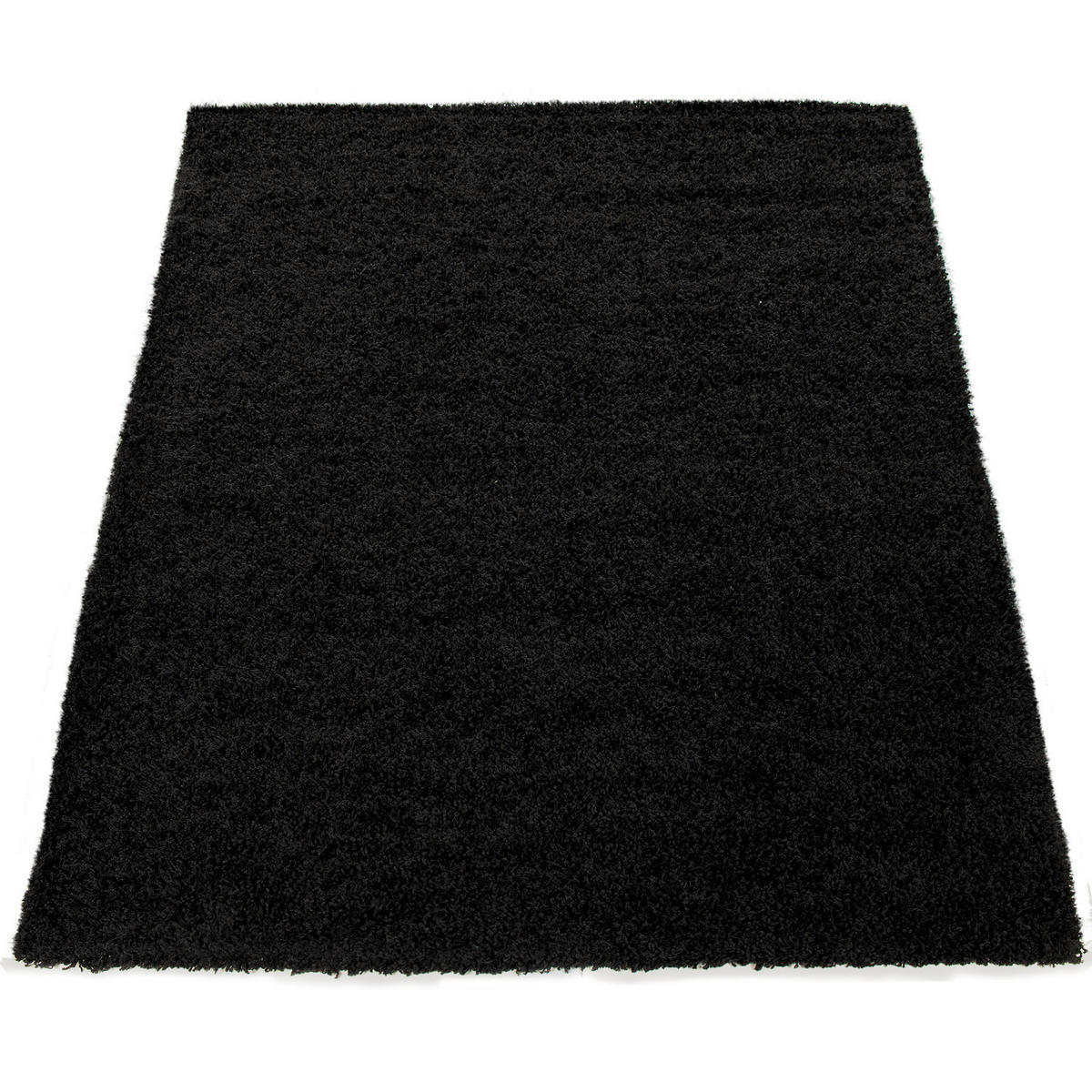HOCHFLORTEPPICH 60/100 cm Sky 250 - Schwarz, Textil (60/100cm) - Paco Home