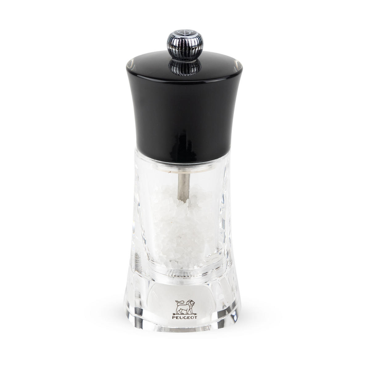 SALZMÜHLE Molene 14cm Acryl Schwarz Stahlmahlwerk - Schwarz, Kunststoff (7/14/7cm) - PEUGEOT