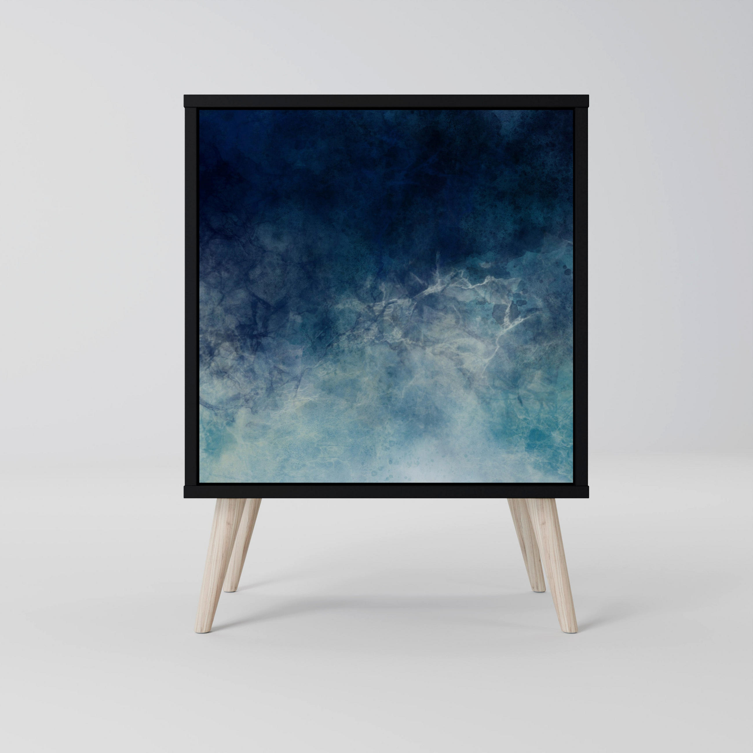 SpaceRebels Sideboard Schwarz 57.5x77.5x42 cm