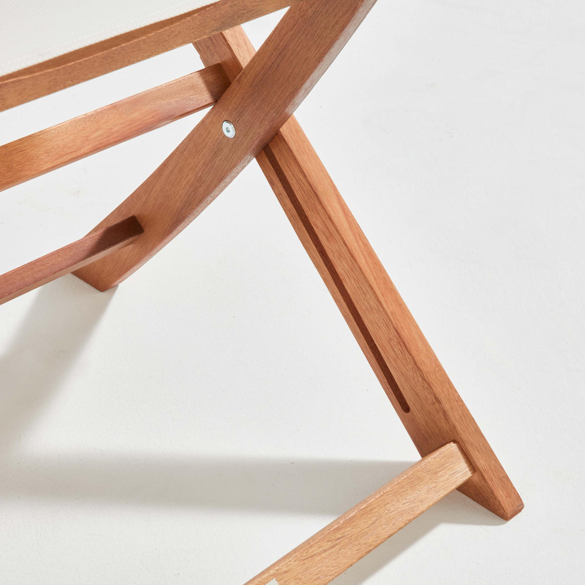 GARTENSTUHL 2-tlg., Weiß - Weiß, Holz (50/84/55cm) - Oviala