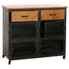 KOMMODE Beige - Beige, Holz (100/90/40cm) - MCW