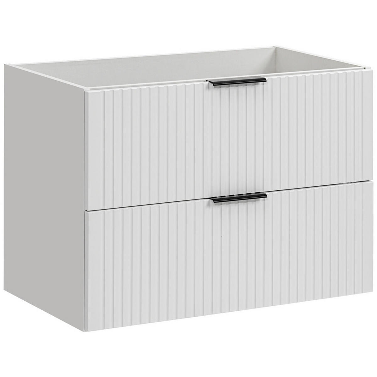 WASCHTISCH Adelaide-56 - Weiß, Holzwerkstoff (81/72/47cm) - Lomado