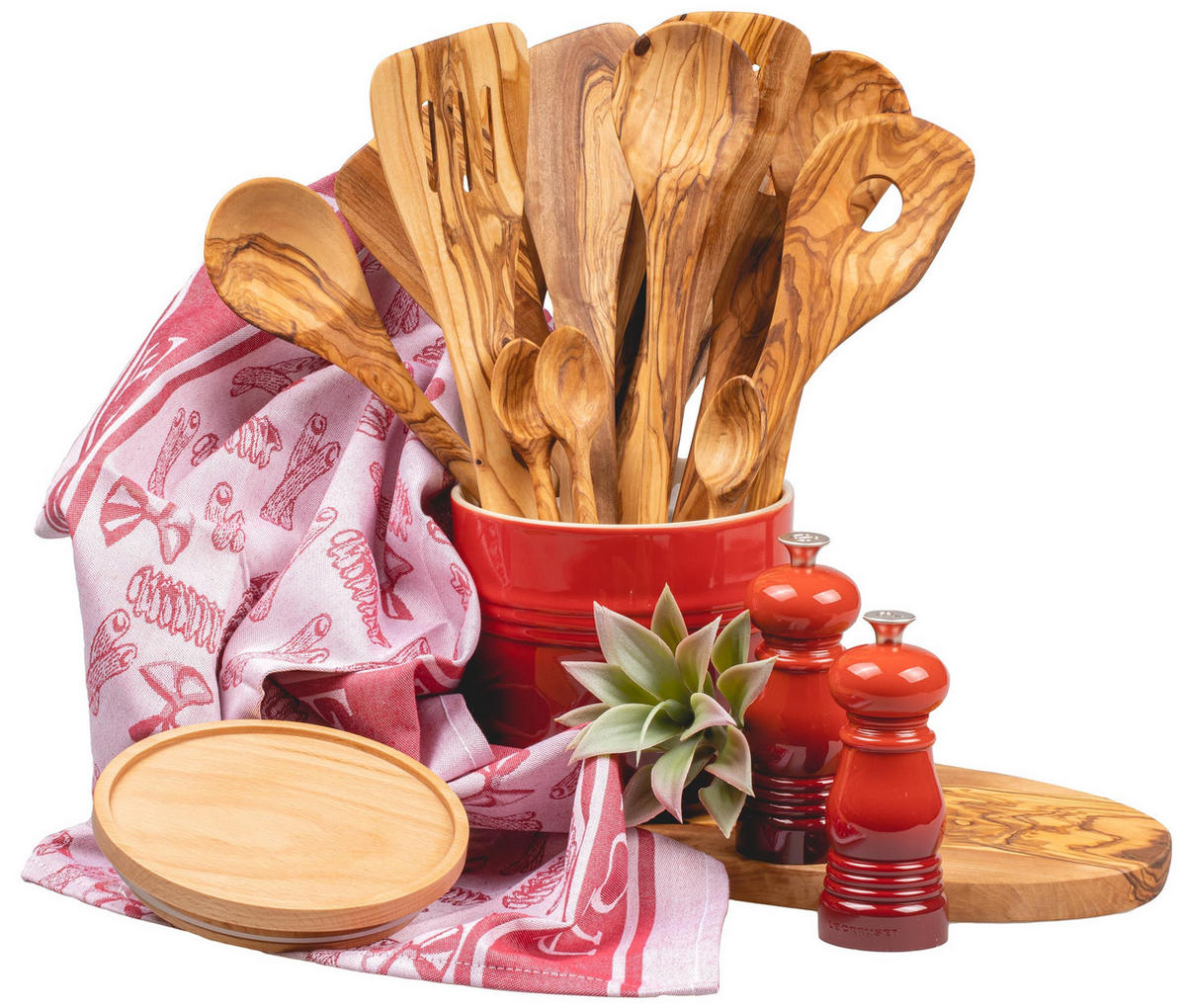 SAUCENLÖFFEL Kochlöffel Tunea - Olivenholz - 25 cm - Braun, Holz (25cm) - Jay Hill