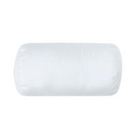 NACKENROLLE Füllkissen – Mikrofaser, 45/20 cm - Weiß, Textil (20/45cm) - Homescapes