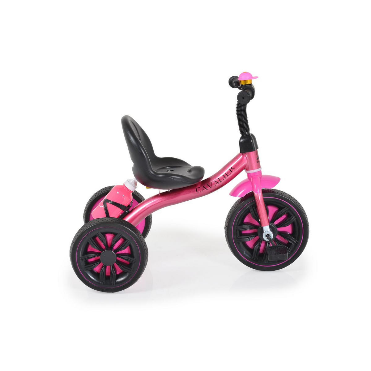 DREIRAD Cavalier Lux pink Flaschenhalterung mit Trinkflasche EVA-Reifen - Rosa, Metall (72/46/62cm)