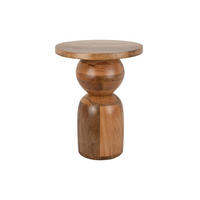 BEISTELLTISCH Dia Groot Natürlich 35/35/46.5 cm - Hellbraun, Holz (35/35/46.5cm) - Leitmotiv