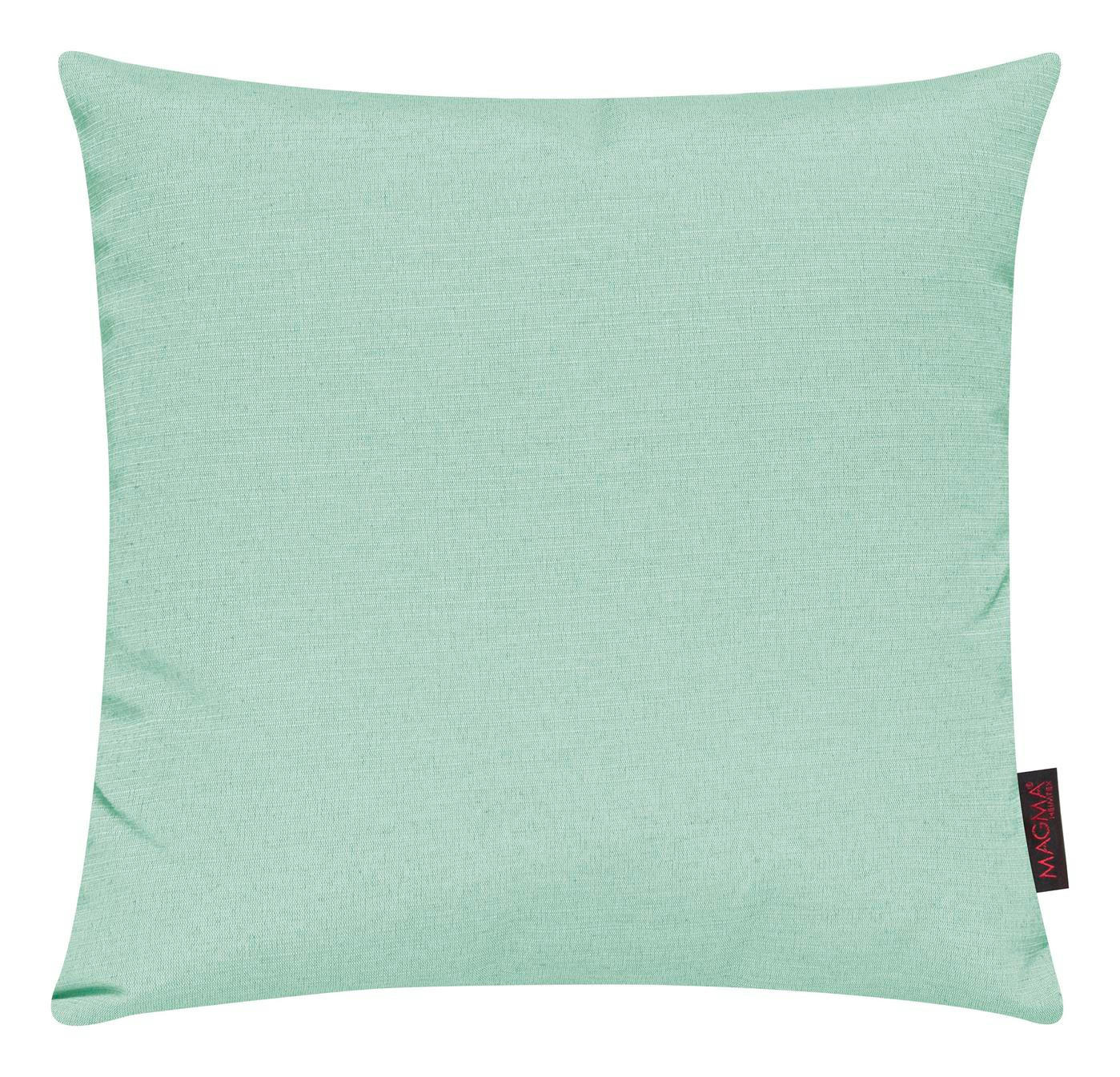 KISSENHÜLLE 2er Set Fino uni 50/50 cm - Pastellgrün, Textil (50/50cm) - Magma Heimtexx