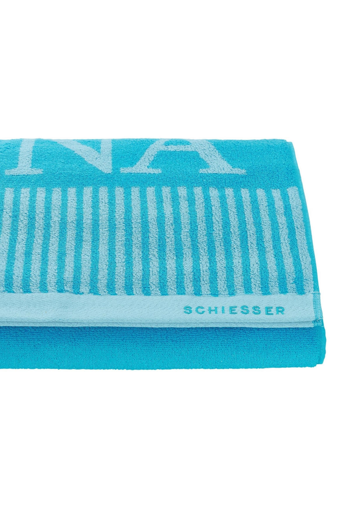 SAUNATUCH Rom - 75x200 cm - Türkis - Türkis, Textil (75/200cm) - SCHIESSER