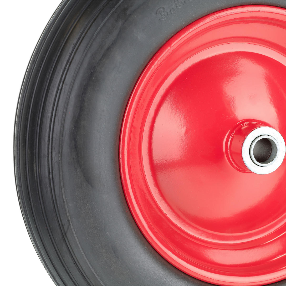 SCHUBKARRENRAD - Multicolor, Kunststoff/Metall (37/37/11cm) - Relaxdays