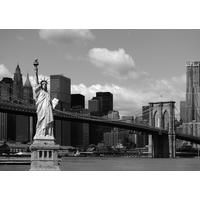 FOTOTAPETE New York 375 x 270 cm - Schwarz, Papier (375/270cm) - Sanders & Sanders