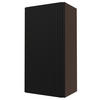 KÜCHENHÄNGESCHRANK Lamello W4/50 Schwarz Matt / Lava 50 / 32,5 / 96cm - Dunkelgrau/Schwarz, Holz/Holzwerkstoff (50/96/32.5cm) - Feldmann-Wohnen