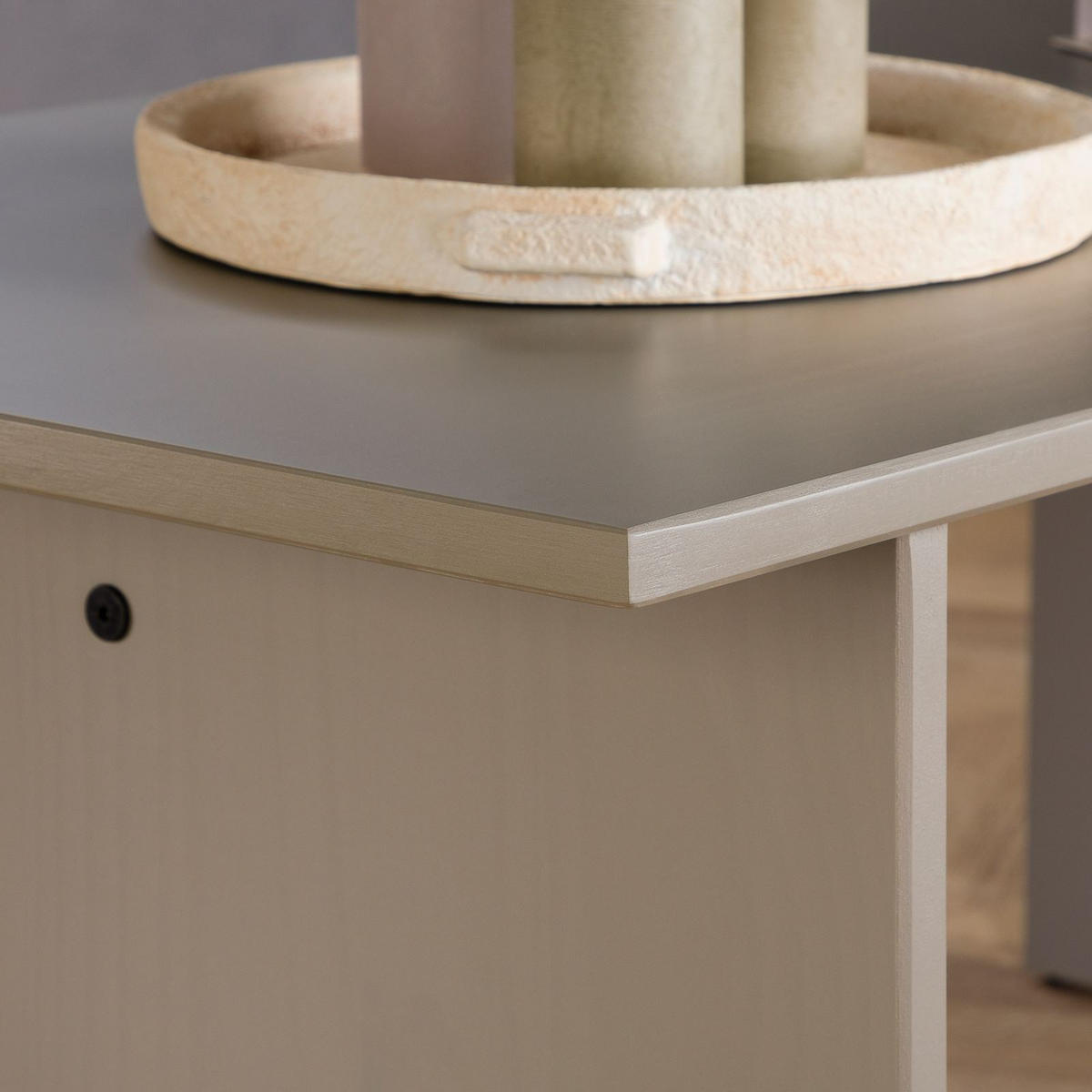 COUCHTISCH SALTO - Grau, Holz (60/110/45cm) - IDIMEX