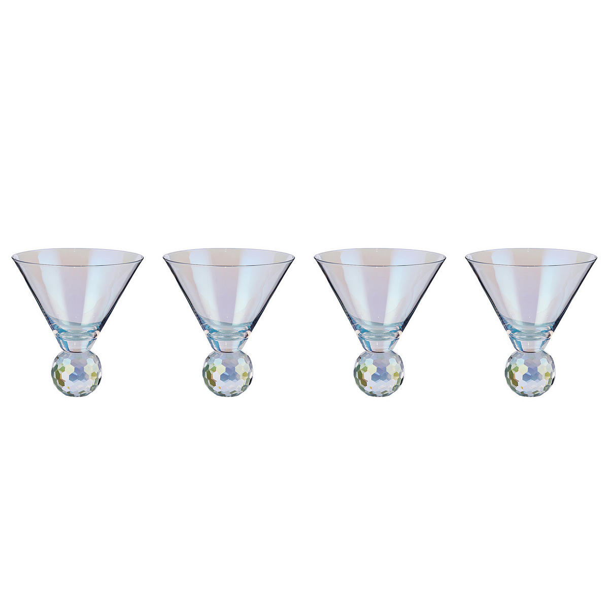 COCKTAILGLÄSER (4er-Set) Dancer Disco 300 ml - Transparent, Glas (0.3L) - Butlers