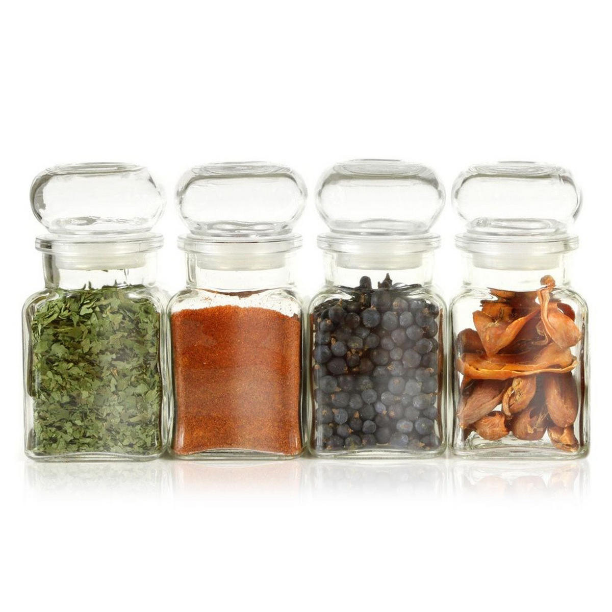 GEWÜRZGLAS hermetisch 150 ml Transparent - Transparent, Glas (5.5/12/5.5cm) - Orion 