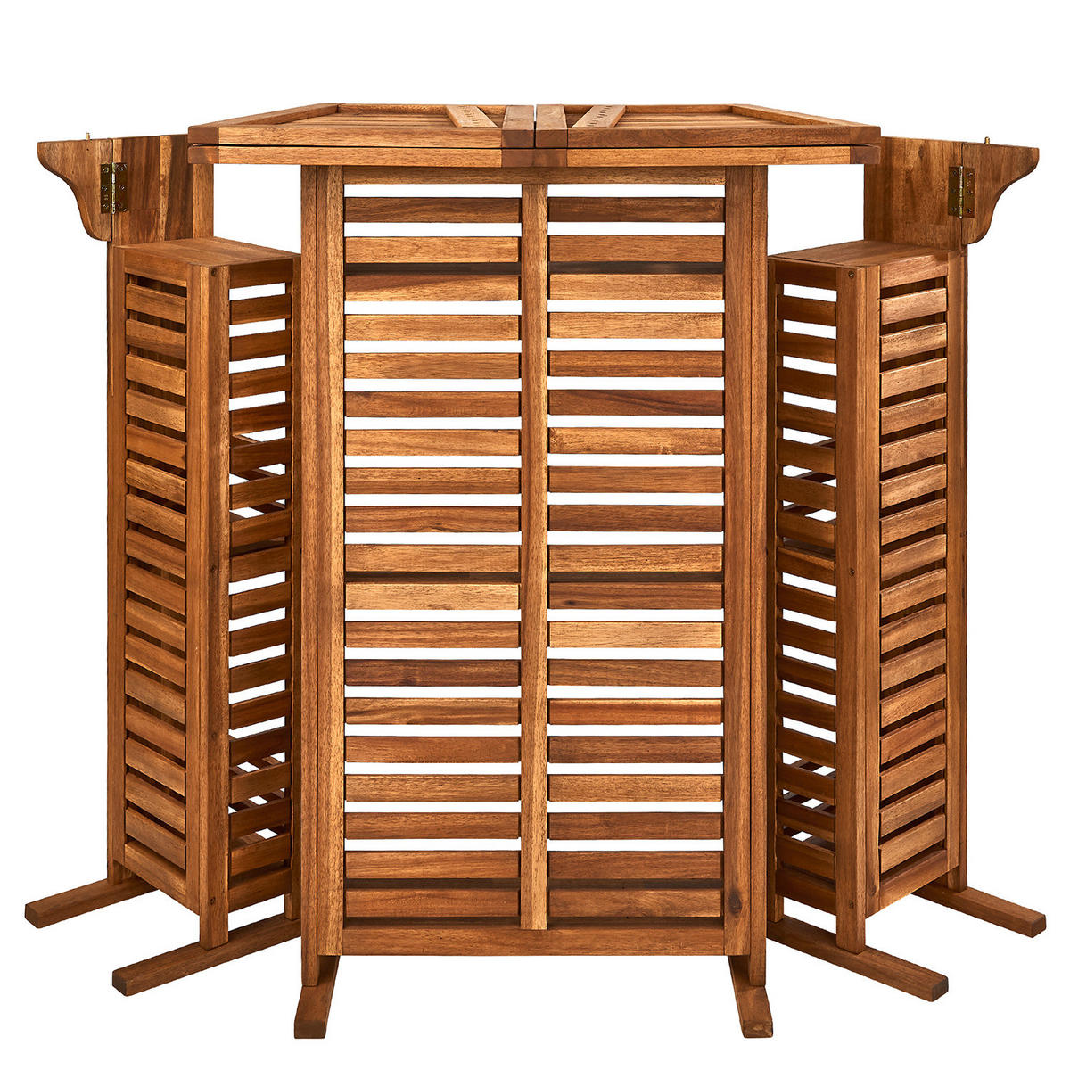 GARTENBAR Turntable - Braun, Holz/Holzwerkstoff (56/102/150cm) - Butlers