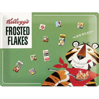 BLECHSCHILD 30/40 cm Kelloggs Frosted Flakes - Multicolor, Metall (40/30/0.2cm) - Nostalgic-Art