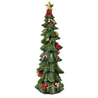 DEKORATION Santa Lila 19/18/61cm - Grün, Keramik (20/63/20cm) - Mondex
