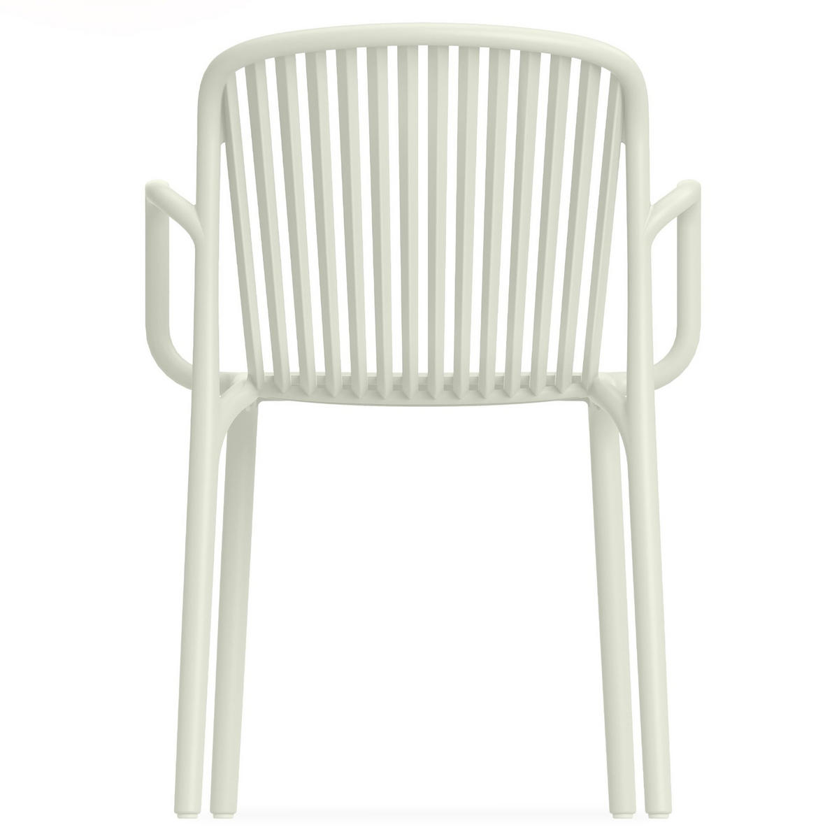 GARTENSTUHL FICCARI 4-er Set, Beige - Beige, Kunststoff (57.5/82.5/53cm) - KONSIMO®