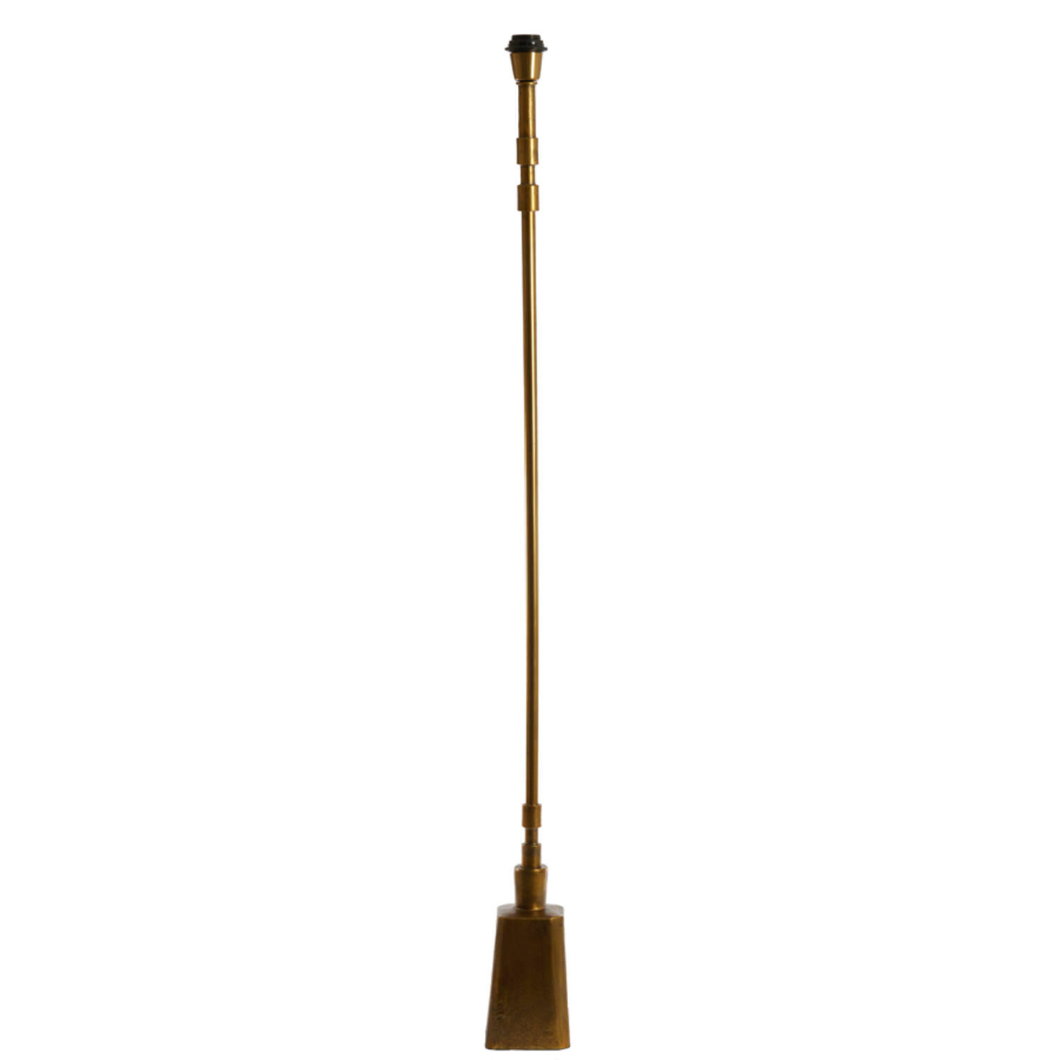 STEHLEUCHTE Donah Bronze Ø13/148 cm - Bronzefarben, Metall (13/13/148cm) - Light & Living
