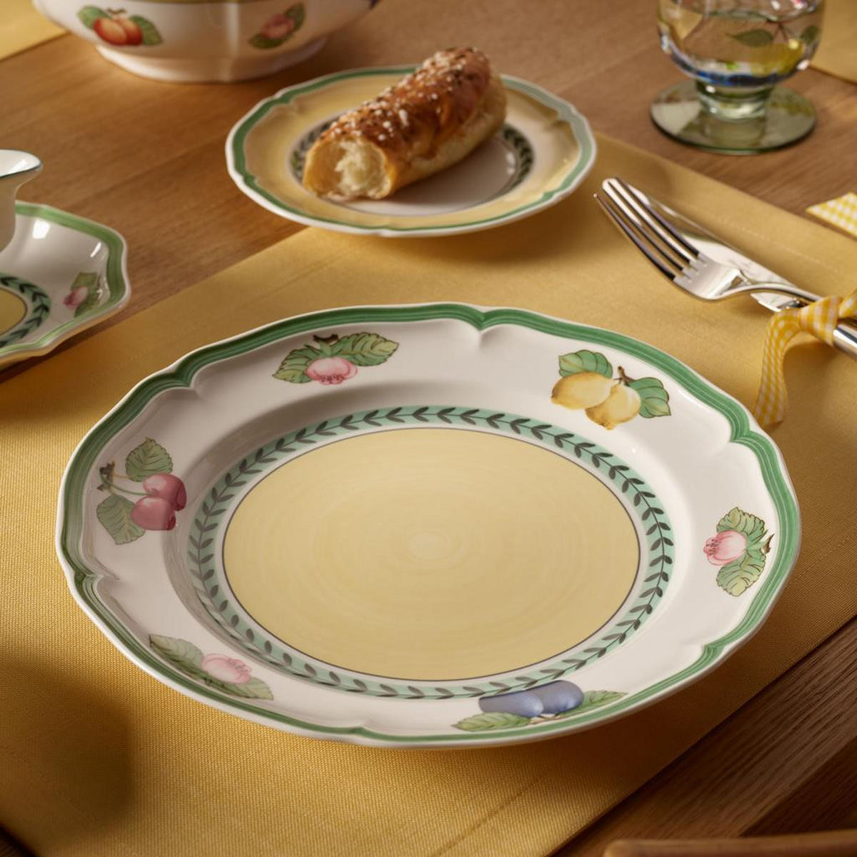 SPEISETELLER French Garden Fleurence bunt ø 26,7 cm 6er Set - Multicolor, Keramik (26.5cm) - Villeroy & Boch
