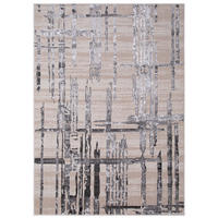 TEPPICH CRYSTAL Creme Grau 200/300 cm - Creme/Grau, Textil (200/300cm) - Tapiso