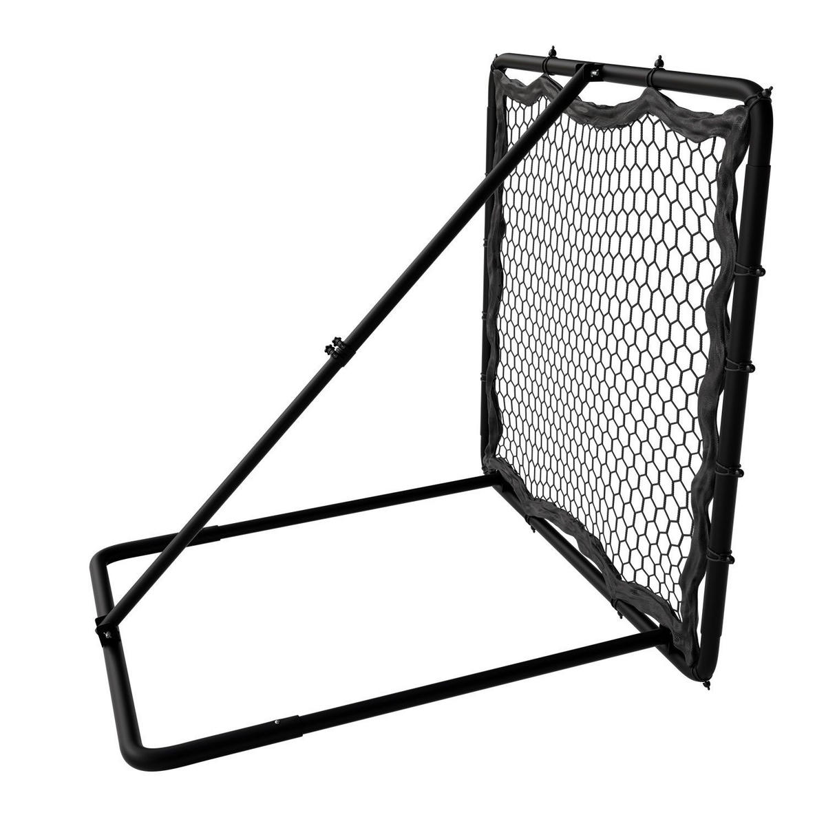 REBOUNDER Fußball 100x100 cm klappbar - Schwarz, Metall (100/97cm) - Artsport
