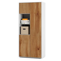 AKTENSCHRANK Amira T20 Eiche Wotan 180/80/40 cm - Eiche Wotan, Holzwerkstoff (80/180/40cm) - SIMPLYFURN