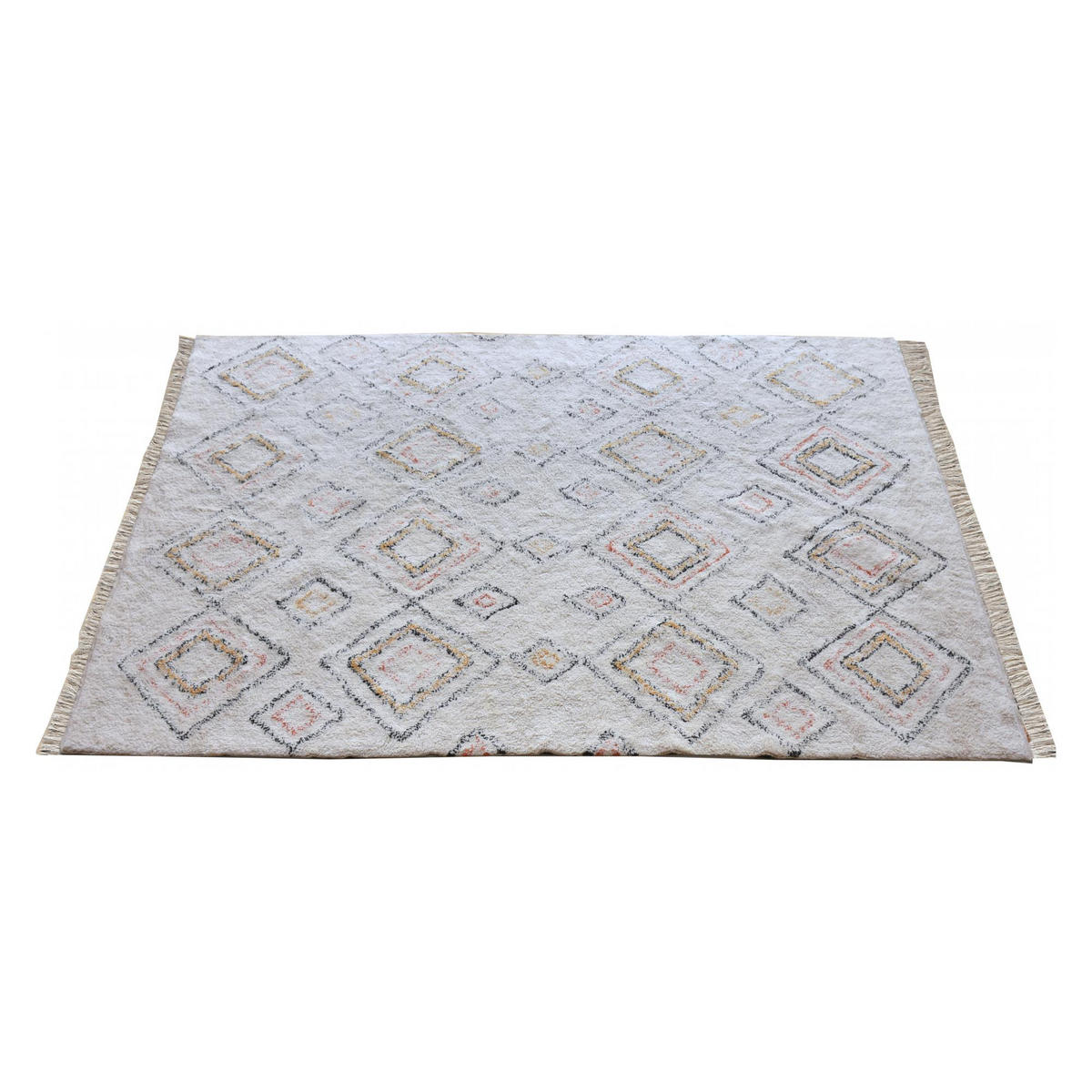 TEPPICH Salford elfenbein/bunt 160 x 230 cm - Multicolor, Textil (230/160cm) - The Rug Republic