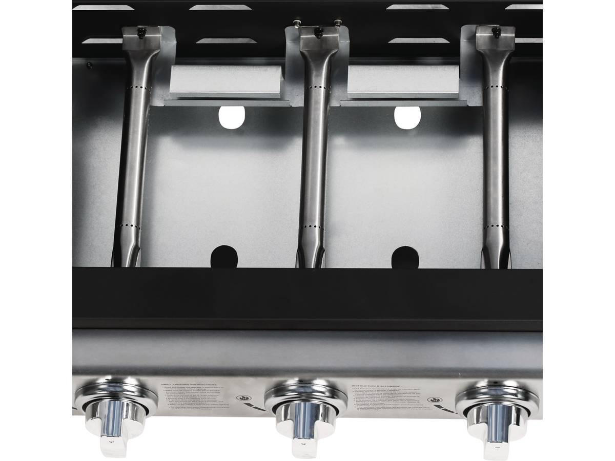 PLANCHA presto 3 Grau - Grau, Metall (39/20/58cm) - Habitat Garten