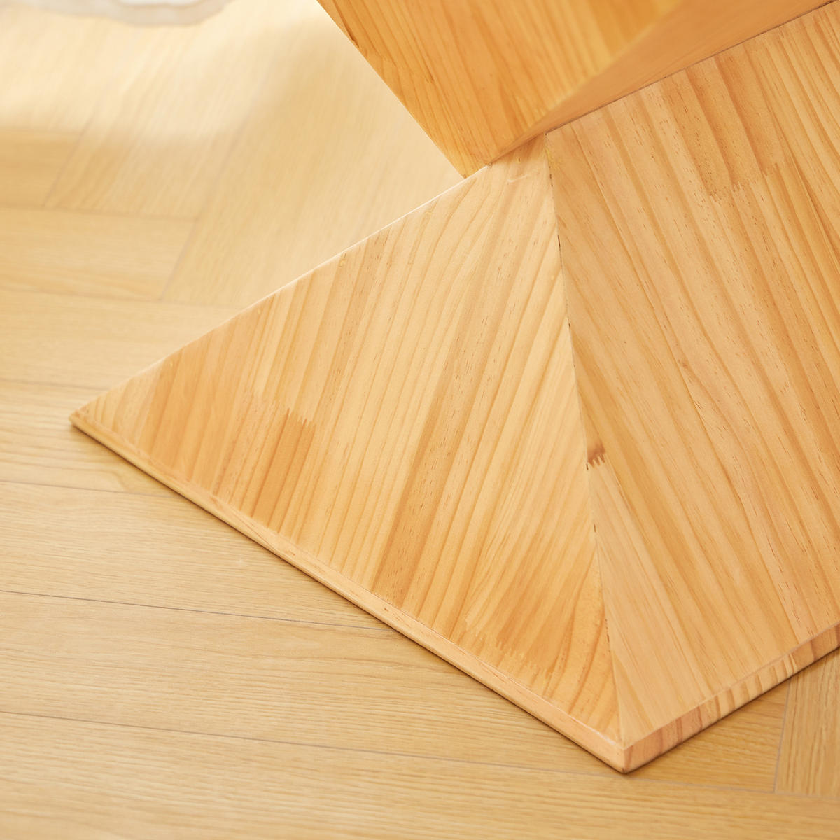 BEISTELLTISCH Rechteckig Braun 45 x 45 x 45 cm - Braun, Holz (45/45/45cm) - Nordlys