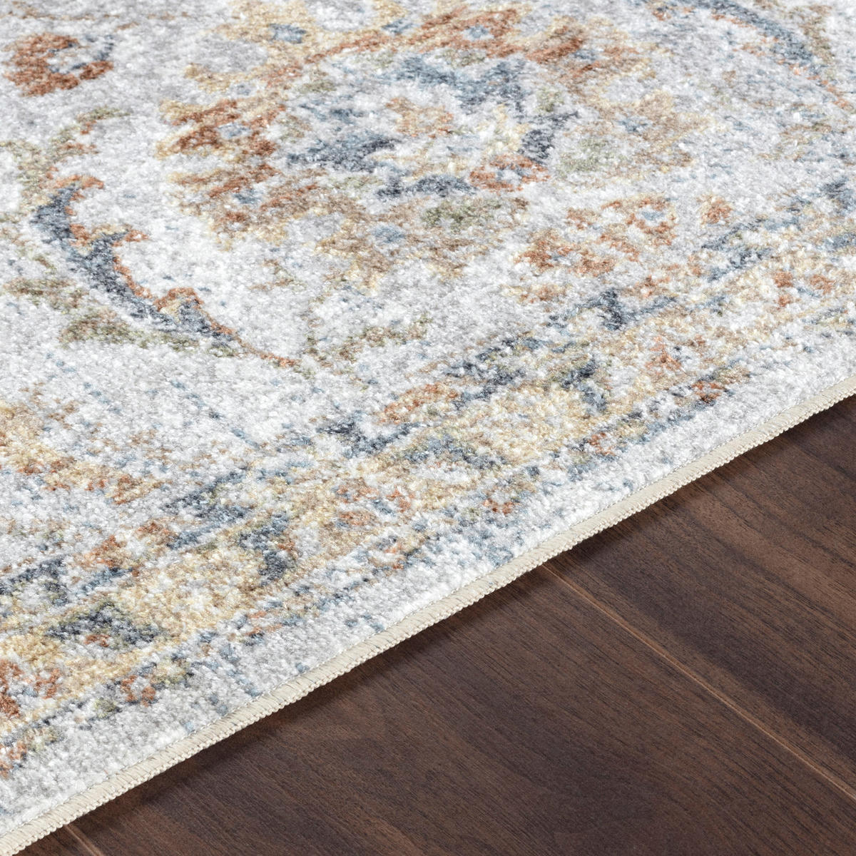 TEPPICH Maschinenwaschbar 160/213 cm Grau - Grau, Naturmaterialien/Textil (160/213cm) - LIVABLISS