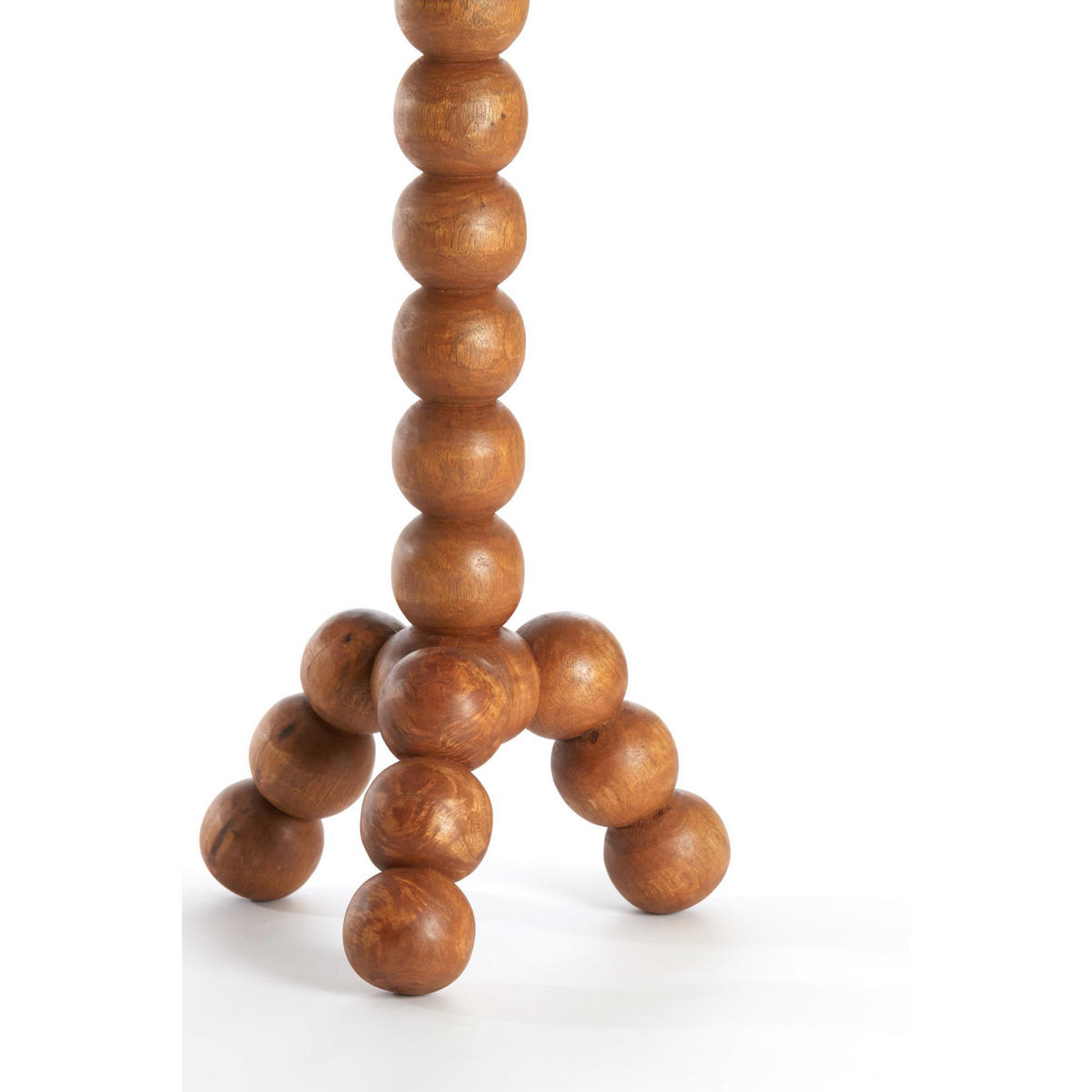 BEISTELLTISCH Veglio Braun 35/35/54 cm - Braun, Holz (35/35/54cm) - Light & Living