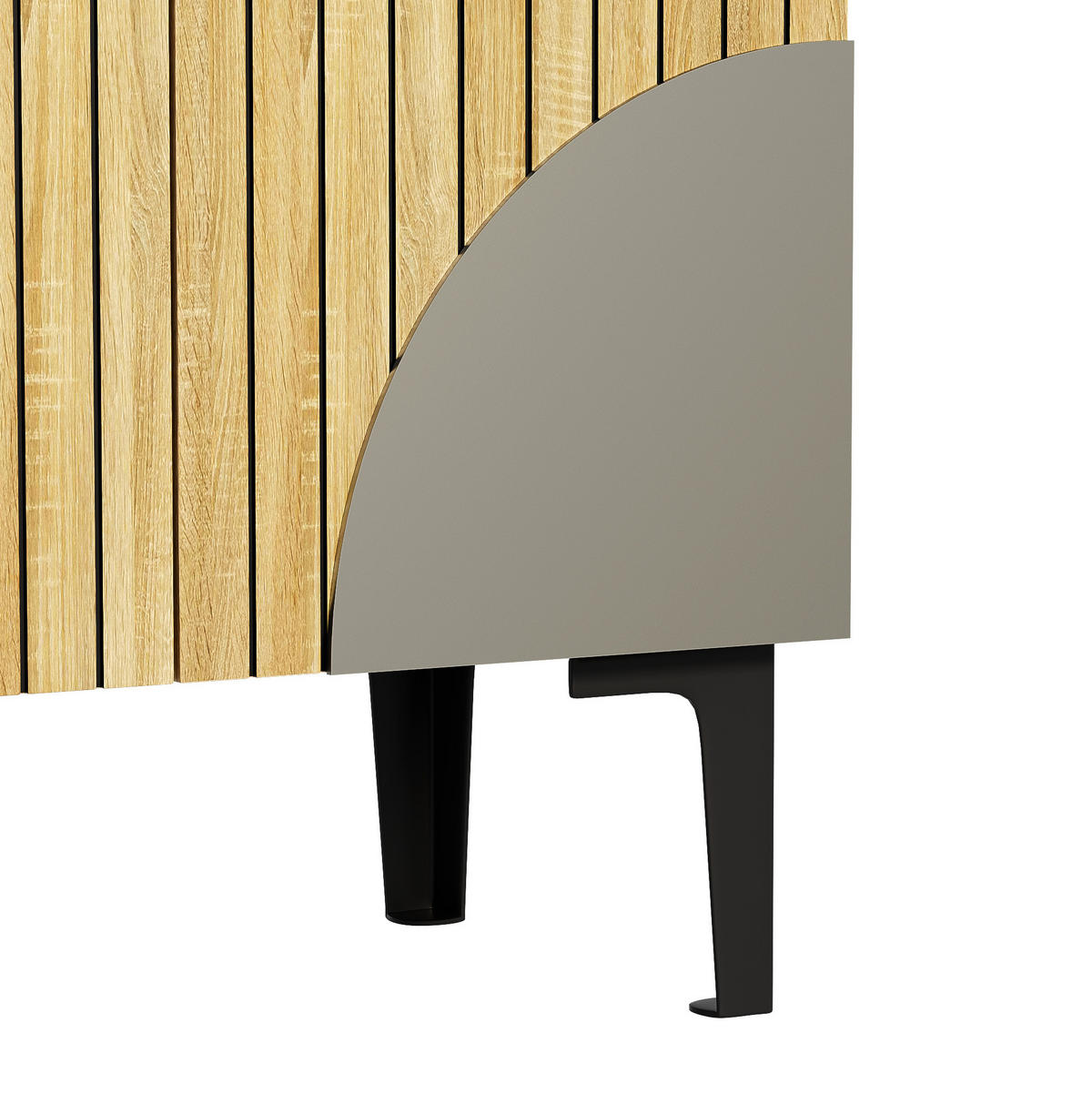 SCHUHSCHRANK aus Spanplatte 90x32x94cm in Naturfarben - Naturfarben, Holzwerkstoff (90/94/32cm) - Modfu
