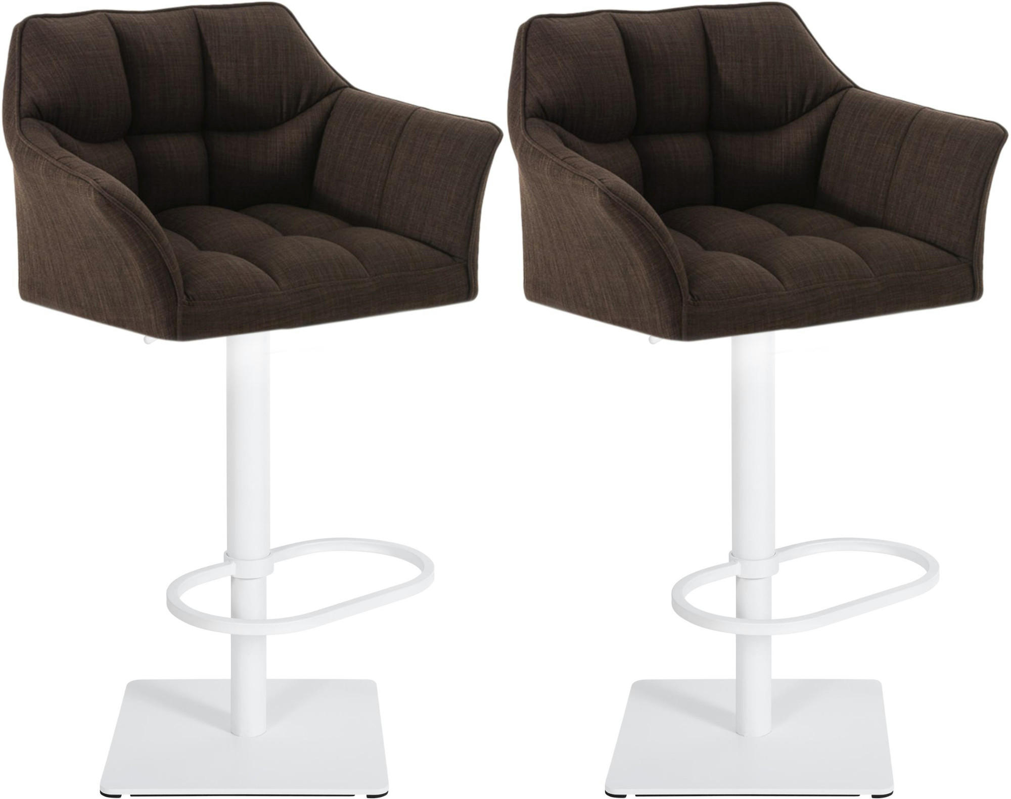 Deluke Barhocker Braun 64x88x45 cm