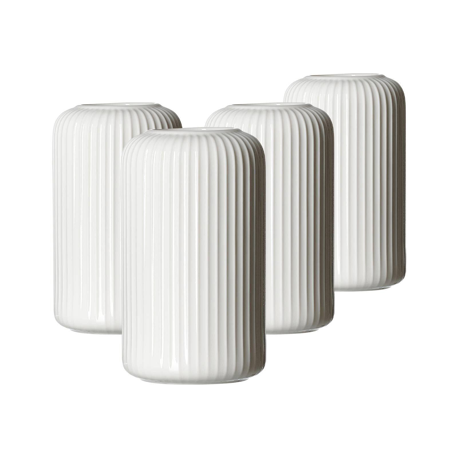 VASEN Nora weiß 16 cm 4er Set - Weiß, Keramik (16cm) - Ritzenhoff Breker