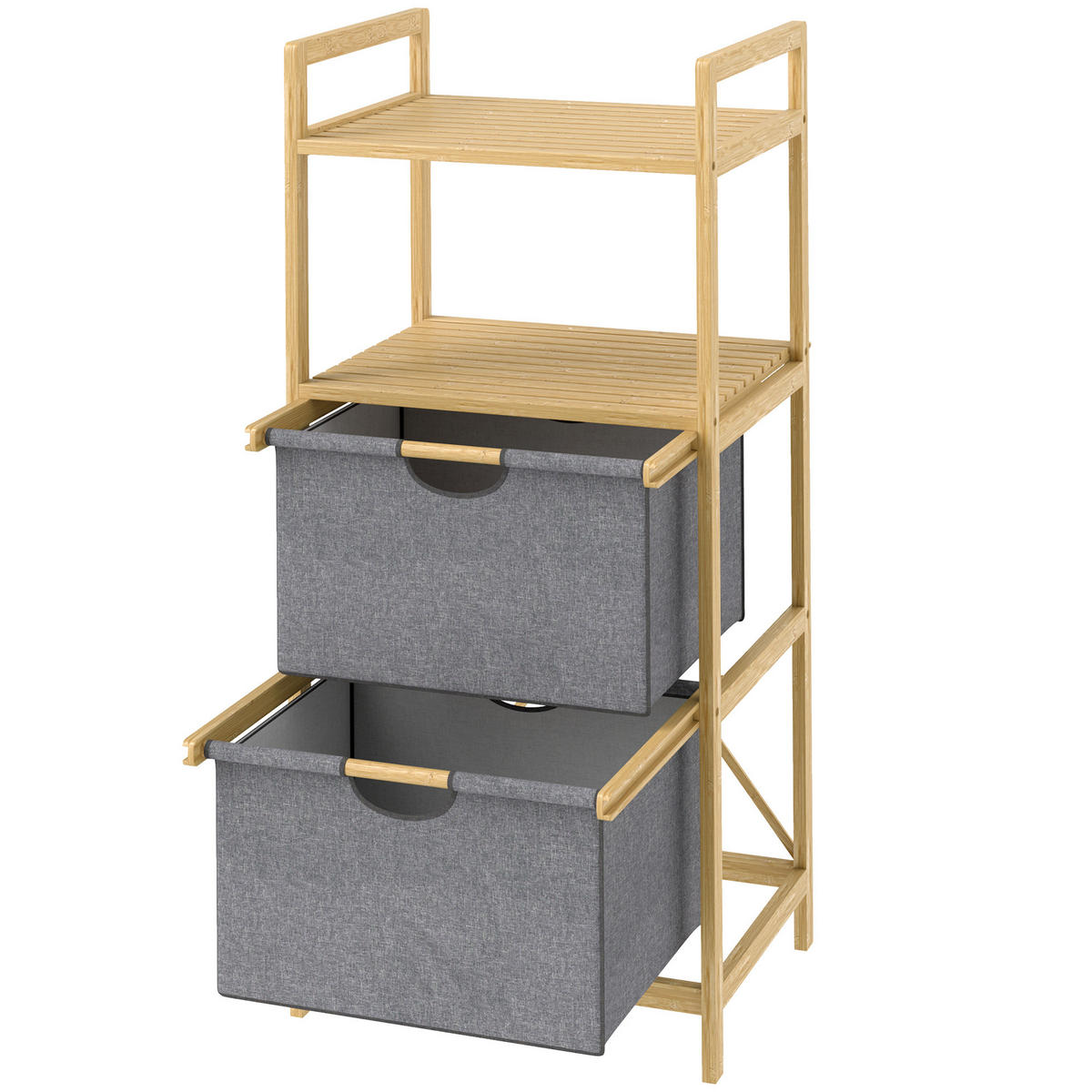 WÄSCHEKORB DE-18820 Natur - Naturfarben, Naturmaterialien (44/96/34cm) - ComfortXL