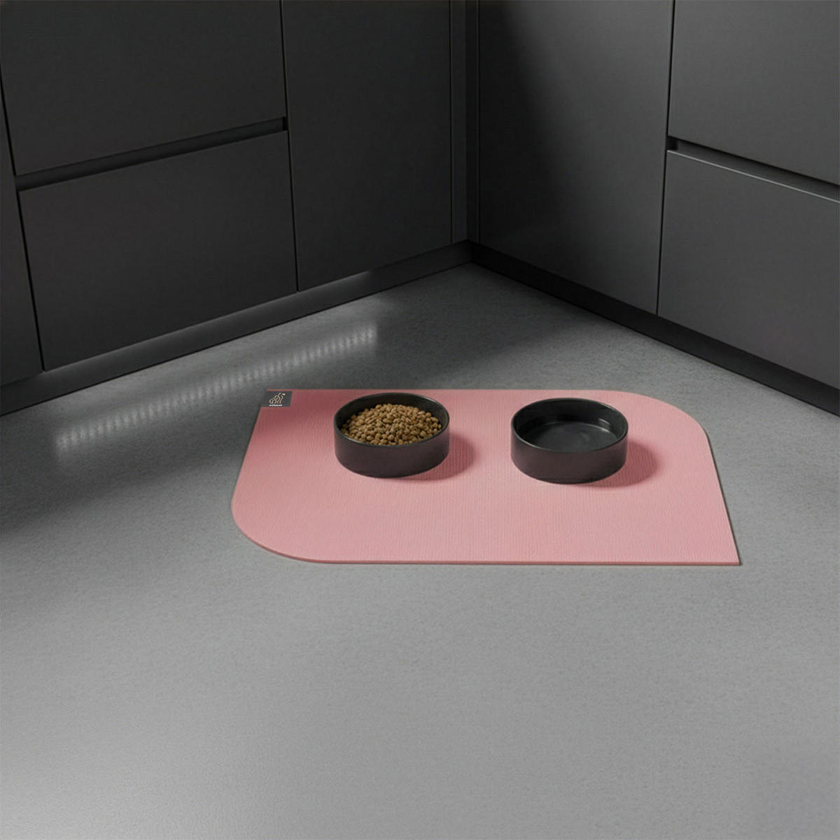 NAPFUNTERLAGE, Öko-Tex, Blattform Rosa 60 x 90 cm - Rosa, Textil (90/60cm) - SANOZOO