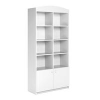 KNIHOVNA Babydream Bílá - bílá, kompozitní dřevo (90/187/34cm) - Petits-meubles