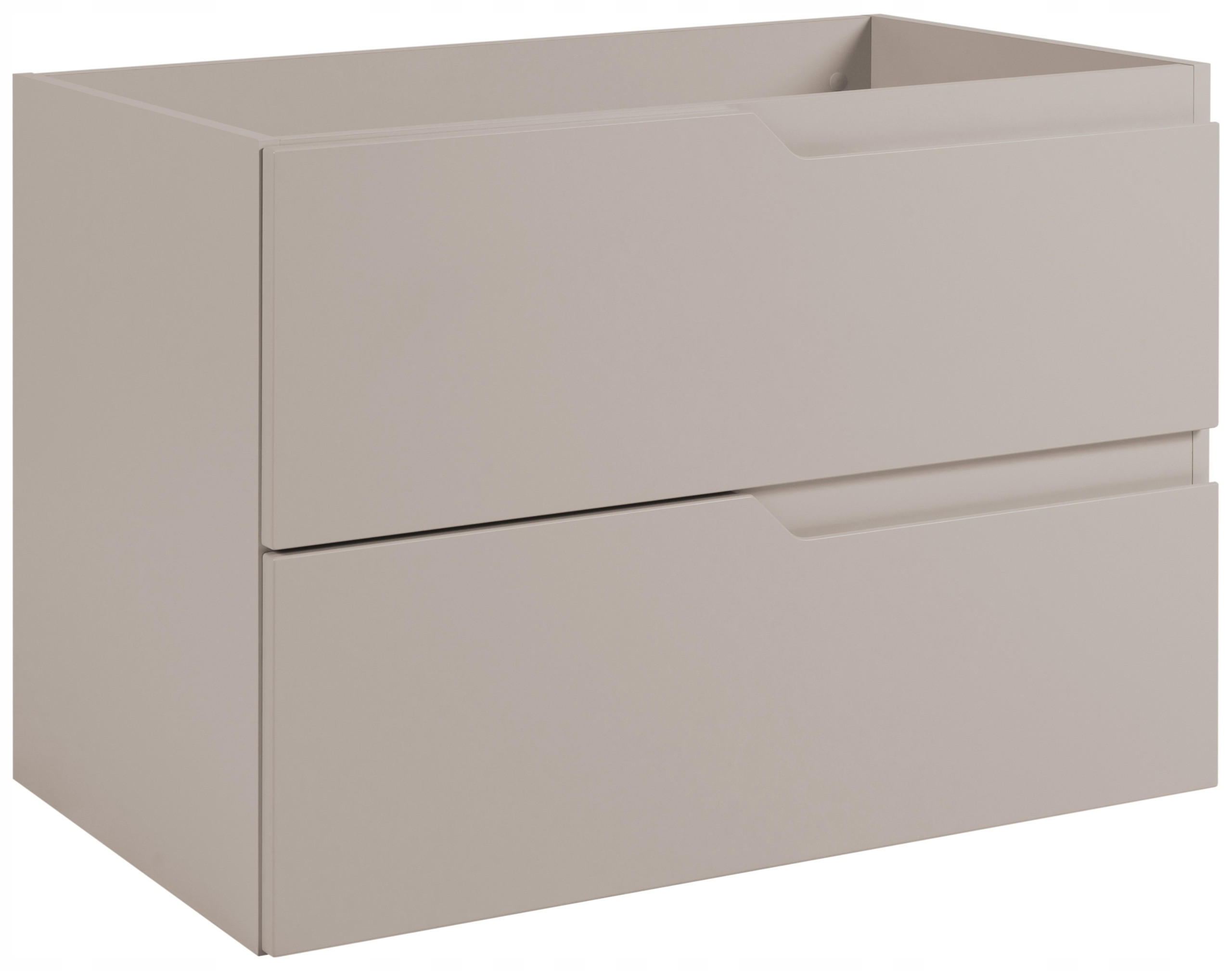 WASCHBECKUNTERSCHRANK MODERN 80cm - Kaschmir - Kaschmir, Holzwerkstoff (80/57/46cm) - Rodan