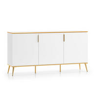 KOMODA Zora Bijeli - bijela, drvni materijal (170/88/40cm) - Petits-meubles